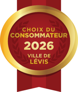 Médaille Choix du Consommateur 2026 — Ville de Lévis — TEKpur Architecture & Design
